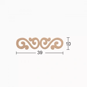 Hobi-Art DS 92 Boyanabilir Ahşap Desenli Duvar Süsü