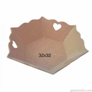 Hobi-art E 330 Boyanabilir Ahşap Ekmek Sepeti