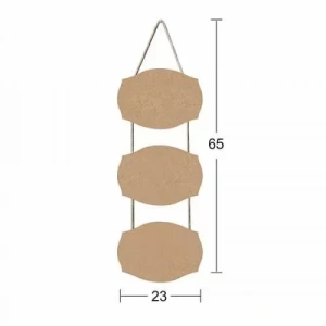 Hobi-Art F 727 Boyanabilir Dekoratif Ahşap Pano