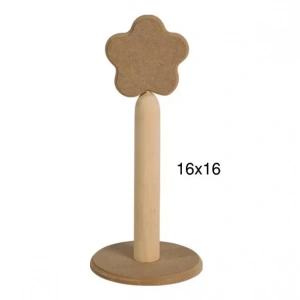 Hobi-Art F 751 Dekoratif Ahşap Papatya Desenli Havluluk