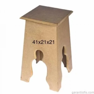 Hobi-art F 782 Dekoratif Ahşap Tabure Obje