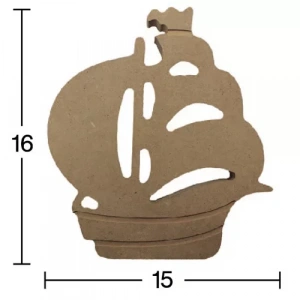 Hobi-art H 101 Ayakta Durabilen Ahşap Gemi (18 Mm Kalınlık)