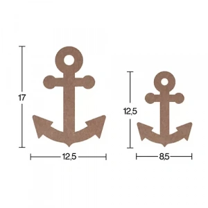 Hobi-Art H 49 Ayakta Durabilen Ahşap Çapa (18 mm Kalınlık)