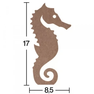 Hobi-art H 50 Ayakta Durabilen Ahşap Deniz Atı (18 Mm Kalınlık)