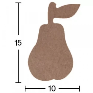 Hobi-Art H 74 Ayakta Durabilen Ahşap Armut (18 mm Kalınlık)