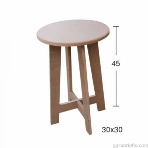 Hobi-Art İB 11 Dekoratif Ahşap Tabure