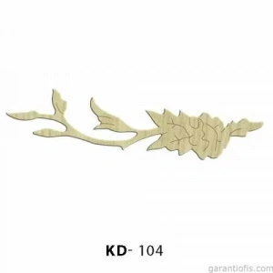 Hobi-Art KD 104 - Dekoratif Mini Figür Ahşap Süs Objeler