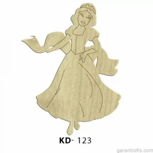 Hobi-Art KD 123 - Çizgi Film Karakterleri Mini Ahşap Obje