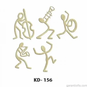 Hobi-Art KD 156 Dekoratif Mini Ahşap Obje