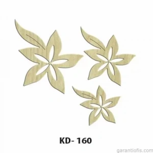 Hobi-Art KD 160 Dekoratif Mini Ahşap Obje