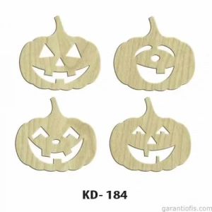 Hobi-art Kd 184 - Bal Kabağı Figürlü Dekoratif Mini Ahşap Obje