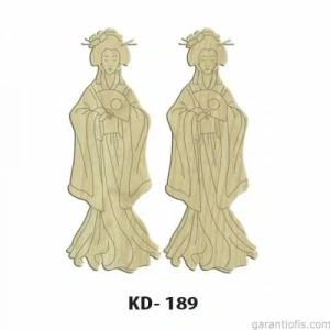 Hobi-Art KD 189 Dekoratif Mini Ahşap Obje
