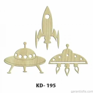 Hobi-art Kd 195 Dekoratif Mini Ahşap Obje