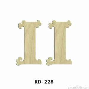 Hobi-art Kd 228 Dekoratif Mini Ahşap Harfler (ı Harfi)
