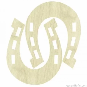 Hobi-Art KD 253 At Nalı Figürlü Mini Ahşap Obje