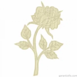 Hobi-art Kd 270 Gül Figürlü Mini Ahşap Obje