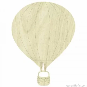 Hobi-art Kd 275 Uçan Balon Figürlü Mini Ahşap Obje