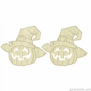 Hobi-Art KD 289 Balkabağı Figürlü Mini Ahşap Obje