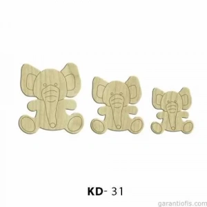 Hobi-art Kd 31 - Filler Dekoratif Mini Ahşap Obje