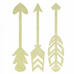 Hobi-art Kd 313 Ok Figürlü Mini Ahşap Obje