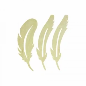 Hobi-art Kd 327 Tüy Figürlü Mini Ahşap Obje