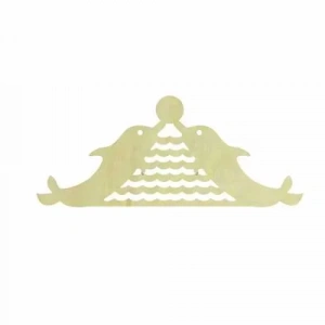 Hobi-Art KD 333 Yunus Balığı Figürlü Mini Ahşap Obje