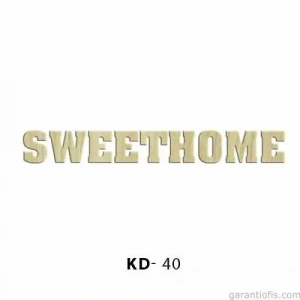 Hobi-art Kd 41 - Mykitchen Yazılı Dekoratif Mini Ahşap Obje