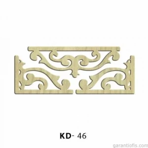 Hobi-Art KD 46 Dekoratif Mini Ahşap Obje