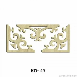 Hobi-art Kd 49 Dekoratif Mini Ahşap Obje