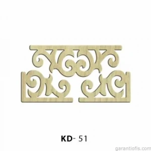 Hobi-Art KD 51 Dekoratif Mini Ahşap Obje