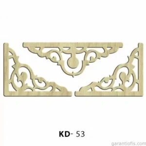 Hobi-art Kd 53 Dekoratif Mini Ahşap Obje