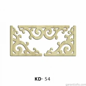 Hobi-Art KD 54 Dekoratif Mini Ahşap Obje