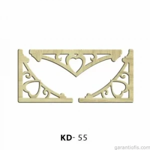 Hobi-art Kd 55 Dekoratif Mini Ahşap Obje