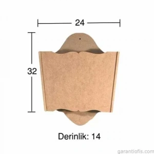 Hobi-art Kp 122 Dekoratif Ahşap Obje