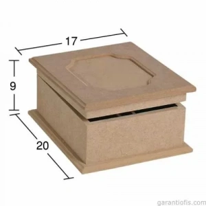 Hobi-art Ku 224 Boyanabilir Ahşap Kutu