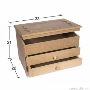 Hobi-art Ku 228 Boyanabilir Ahşap Kutu