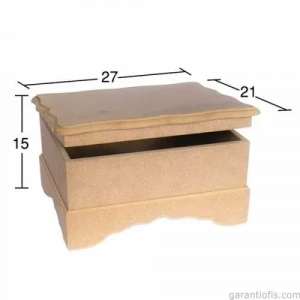 Hobi-Art KU 230 Boyanabilir Ahşap Kutu