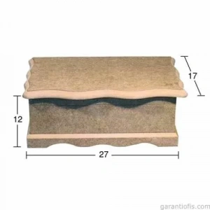 Hobi-art Ku 245 Boyanabilir Ahşap Kutu