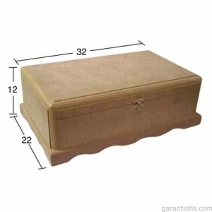 Hobi-art Ku 248 Boyanabilir Ahşap Kutu