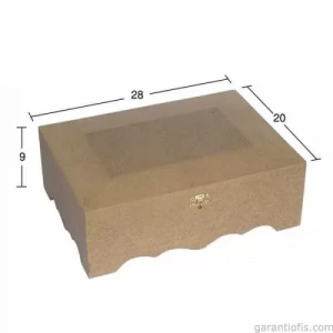 Hobi-Art KU 260 Boyanabilir Ahşap Kutu