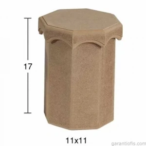 Hobi-Art KU 268 Boyanabilir Ahşap Kutu