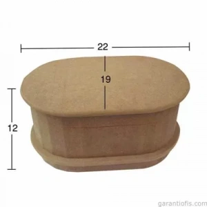 Hobi-art Ku 272 Boyanabilir Ahşap Kutu