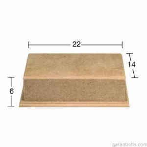 Hobi-Art KU 284 Boyanabilir Ahşap Kutu