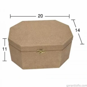 Hobi-art Ku 302 Boyanabilir Ahşap Kutu