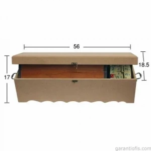 Hobi-art Ku 304 Boyanabilir Ahşap Kutu