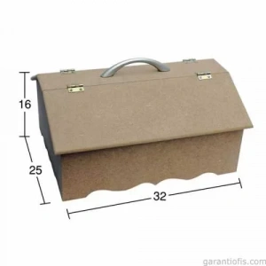 Hobi-art Ku 306 Boyanabilir Ahşap Kutu