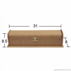 Hobi-Art KU 324 Boyanabilir Ahşap Kutu