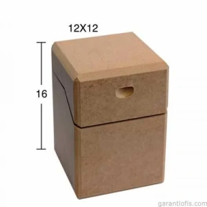 Hobi-Art KU 328 Boyanabilir Ahşap Kutu