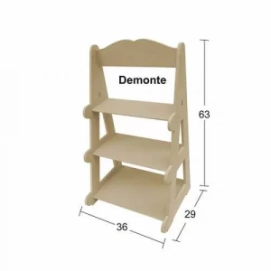 Hobi-art L 335 Boyanabilir Demonte Ham Ahşap Obje