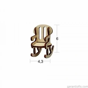 Hobi-art Mn 07 Ham Ahşap Minyatür Obje